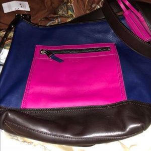 COACH Legacy Leather Colorblock Duffle Bag 19995